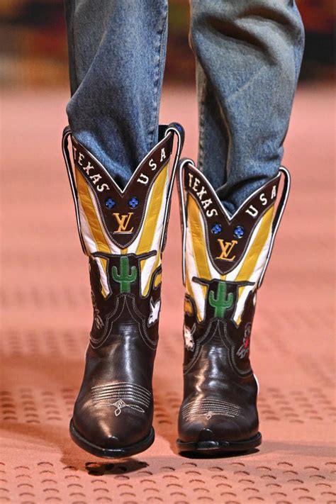 louis vuitton tall boots|Louis Vuitton cowboy boots.